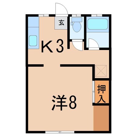 ＳＫハイムの物件間取画像